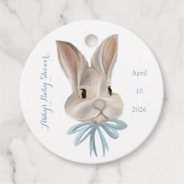Personalized Easter Bunny Gift Tag フェイバータグ