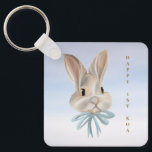Personalized Easter Bunny Keychain キーホルダー<br><div class="desc">Carry a little charm wherever you go with this Personalized Bunny Keychain. Featuring an adorable bunny design in soft pastel tones, this keychain makes a sweet and thoughtful favour for baby showers, birthdays, Easter celebrations, or spring-themed events. Customize the text with a name, date, or special message to create a...</div>