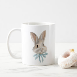 Personalized Easter Bunny Mug コーヒーマグカップ