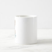 Personalized Easter Bunny Mug コーヒーマグカップ (中央)
