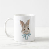 Personalized Easter Bunny Mug コーヒーマグカップ (左)