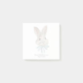 Personalized Easter Bunny Post-it Notes  ポストイット (正面)
