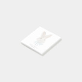 Personalized Easter Bunny Post-it Notes  ポストイット (アングル)