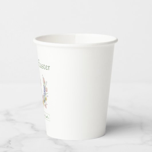 Personalized Easter Paper Cups 紙コップ (左)