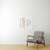 Personalized Easter Party Wall Tapestry タペストリー (インサイチュ(横))
