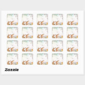Personalized Easter Stickers スクエアシール (シート)