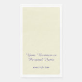 personalized ecru color - elegant (正面)