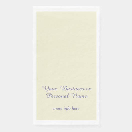 personalized ecru color - elegant (正面)