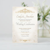 Personalized Editable Wedding Enclosure Cards エンクロージャーカード (スタンド正面)
