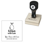 Personalized Egg Stamp – Custom Chicken Egg Stamp  ラバースタンプ (押印)
