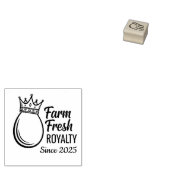 Personalized Egg Stamp - Custom Fresh Egg Stamp  ラバースタンプ (押印)