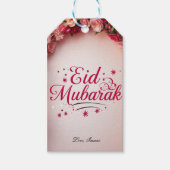 Personalized Eid Mubarak  ギフトタグ (正面)