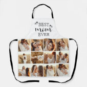 Personalized Elegant Best Mom Ever Photo Gift  エプロン (正面)