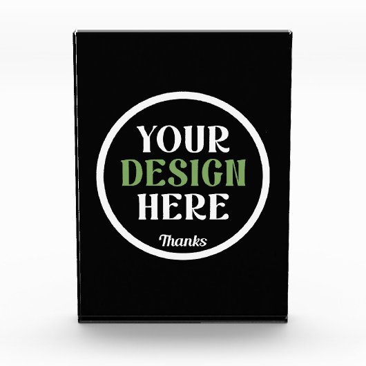 Personalized, Elegant, Classic, Wedding Gifts フォトブロック (正面)