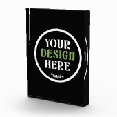 Personalized, Elegant, Classic, Wedding Gifts フォトブロック (右)