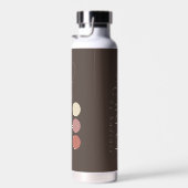 Personalized Elegant Readymade Logo Makeup Artist ウォーターボトル (右面)