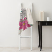 Personalized Elephant Name Kids Sherpa Blanket シェルパブランケット (インサイチュ)