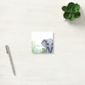 Personalized Elephant Safari Sticky Notes ポストイット (オフィス)