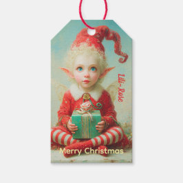 Personalized Elf Gift Tags | North Pole Christmas  ギフトタグ