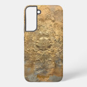 Personalized Embossed Mandala | Elegant Boho Gift Samsung Galaxyケース (裏面)