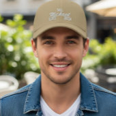 Personalized embroidered Mr. hat - Customized  刺繍入りキャップ