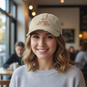Personalized embroidered Mrs. hat - Customized 刺繍入りキャップ