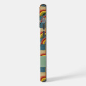 Personalized Embroidered Rainbow Phone Case iPhoneケース (左側面)
