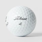Personalized Engagement Titleist Pro V1 II ゴルフボール (ロゴ)
