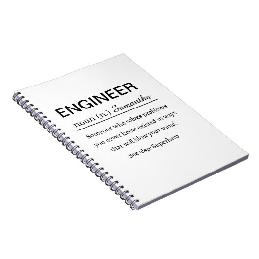 Personalized Engineer Definition ノートブック (右側)