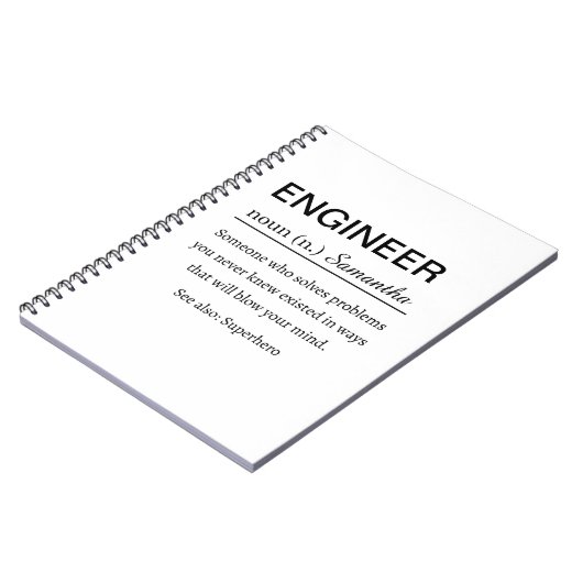 Personalized Engineer Definition ノートブック (左側)