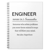 Personalized Engineer Definition ノートブック (正面)