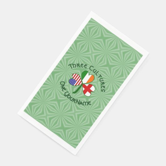 Personalized England Ireland USA Shamrock (コーナー)