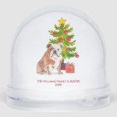 Personalized English Bulldog Dog (裏面)