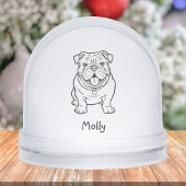 Personalized English Bulldog Dog Christmas