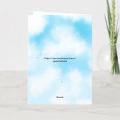 Personalized Entangled Hearts Valentine Card       カード (裏面)