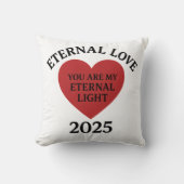 Personalized Eternal Love Pillow クッション (正面)