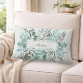 Personalized Eucalyptus Relax Lumbar Pillow ランバークッション