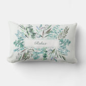 Personalized Eucalyptus Relax Lumbar Pillow ランバークッション (正面)