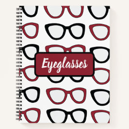 Personalized Eyeglasses Spectacles Optician  ノートブック