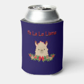 Personalized Fa La La Llama Christmas 缶クーラー (缶裏面)