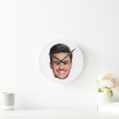 Personalized Face ラウンド壁時計 (ホーム)