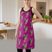 Personalized Face and Name Apron, Custom Photo エプロン