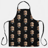 Personalized Face and Name Apron, Custom Photo エプロン (正面)