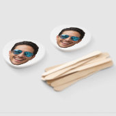 Personalized Face Birthday Favors Bachelor Party  ハンドファン (組立なし)