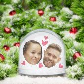 Personalized Face Custom Photo With Heart Couple (クリスマス)
