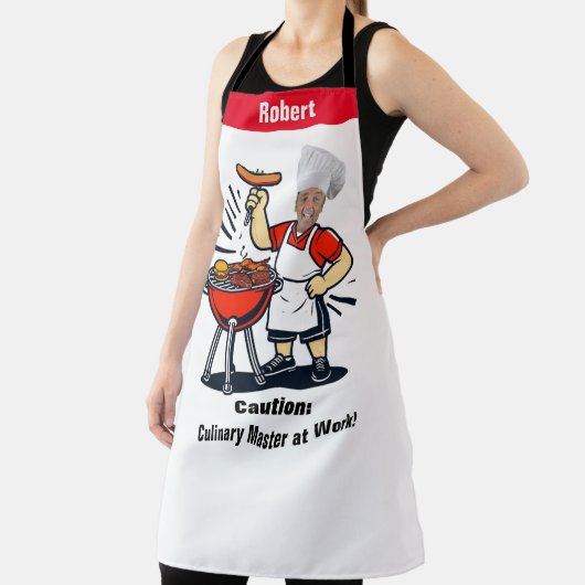 Personalized Face Photo Apron - Custom Gift! エプロン (インサイチュ)