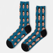 Personalized Face Photo Socks ソックス (左)