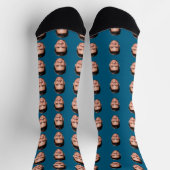 Personalized Face Photo Socks ソックス (上部)