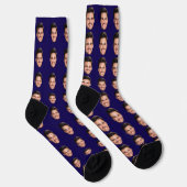 Personalized Face Photo Socks, Upload Your Picture ソックス (右)