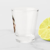 Personalized Face Picture Fun Birthday Party Photo ショットグラス (右)